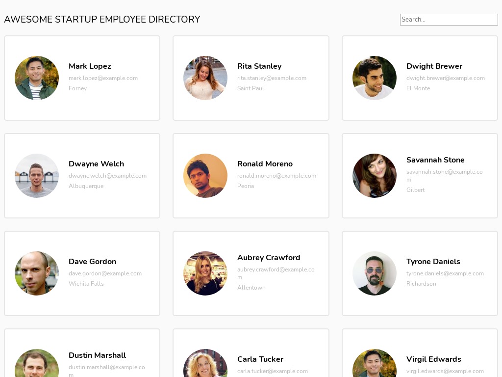 An image of the Awesome Employee Startup Directory